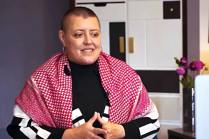 Charlotte Kates, coordinadora internacional de Samidoun: Red de Solidaridad con los Presos Palestinos