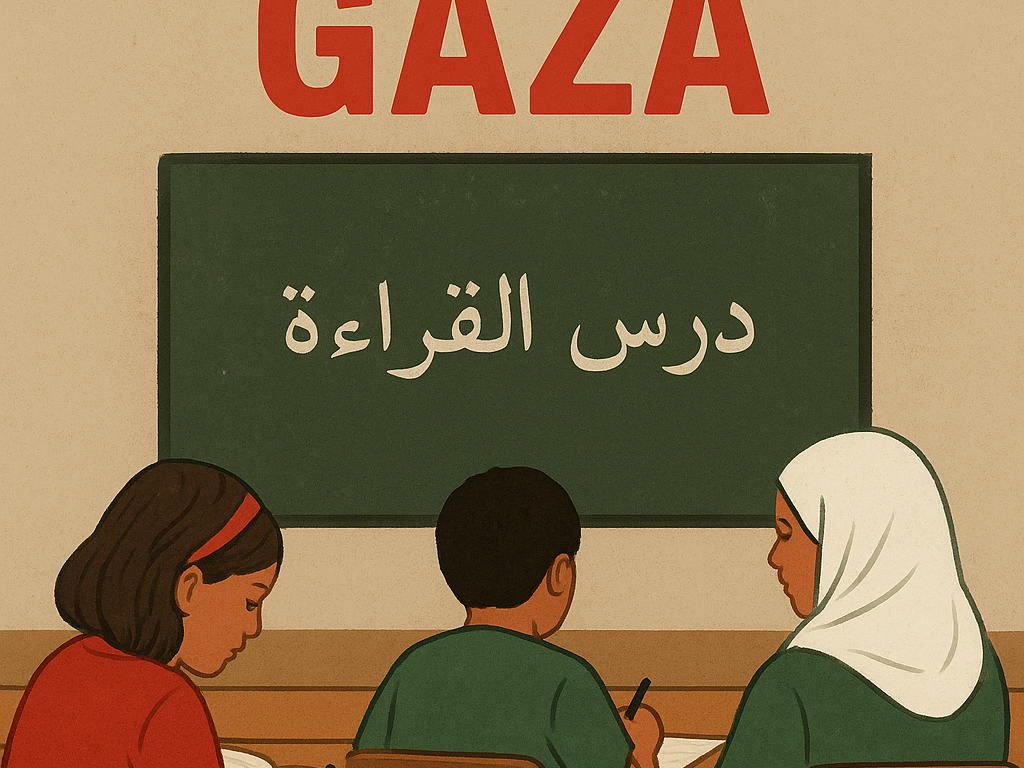 Educación en resistencia: escuela popular alternativa en Gaza impulsada por mujeres palestinas Alkarama